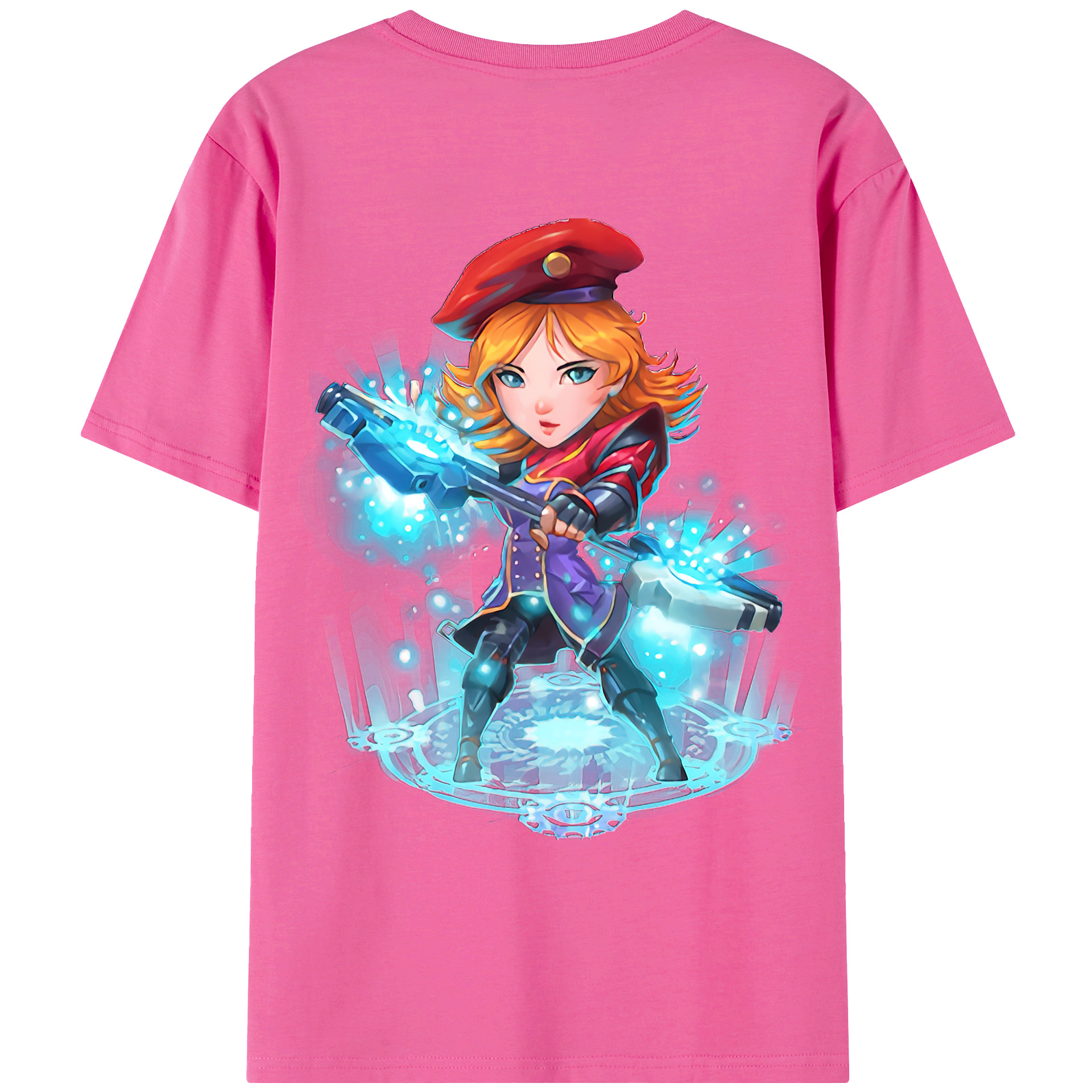 リーグ・オブ・レジェンド League of Legends LOL レディース半袖Tシャツ(バックプリント)
